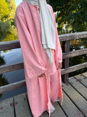 Linen kimono - Pink