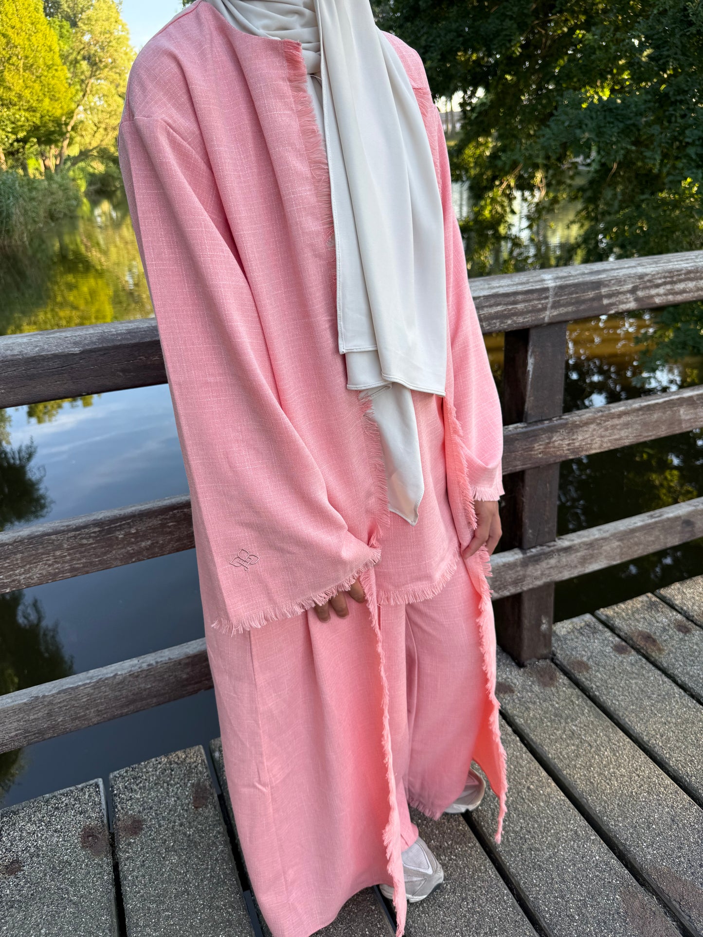 Linen kimono