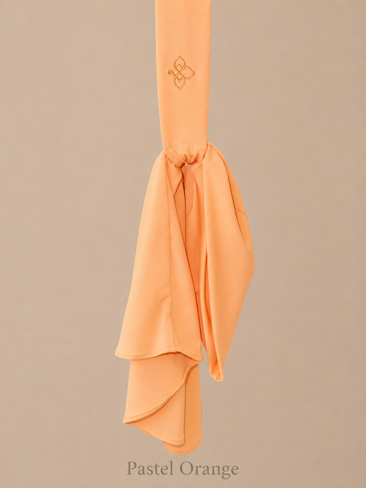 Premium Instant hijab - Pastel Orange