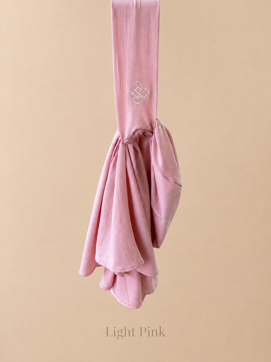 Premium Instant hijab - Light Pink