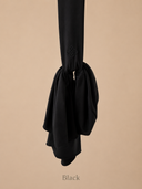 Premium Instant hijab - Black