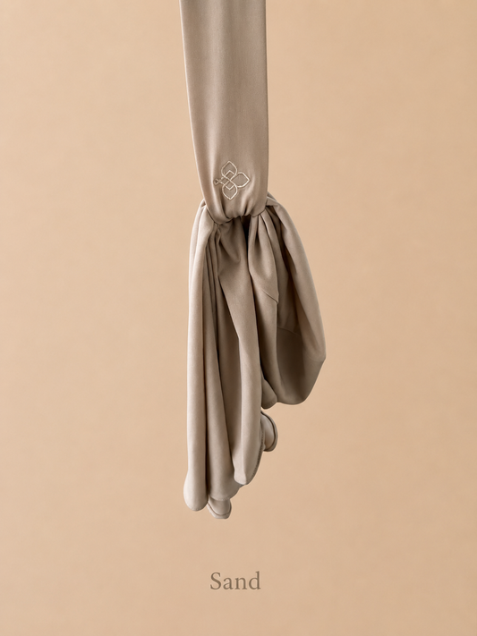 Premium Instant hijab - Sand